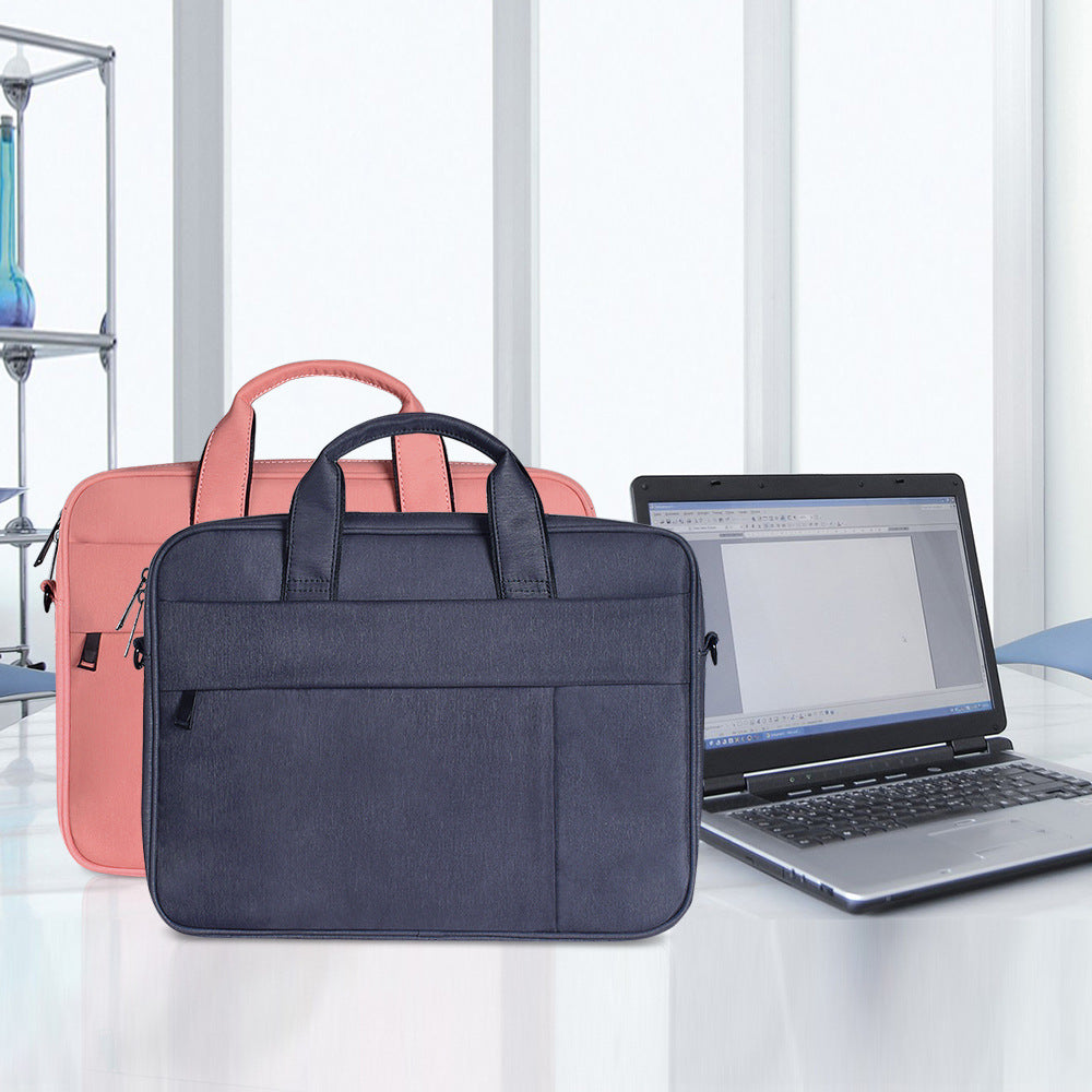 New Laptop Bag Laptop Single-shoulder Bag Unisex Briefcase