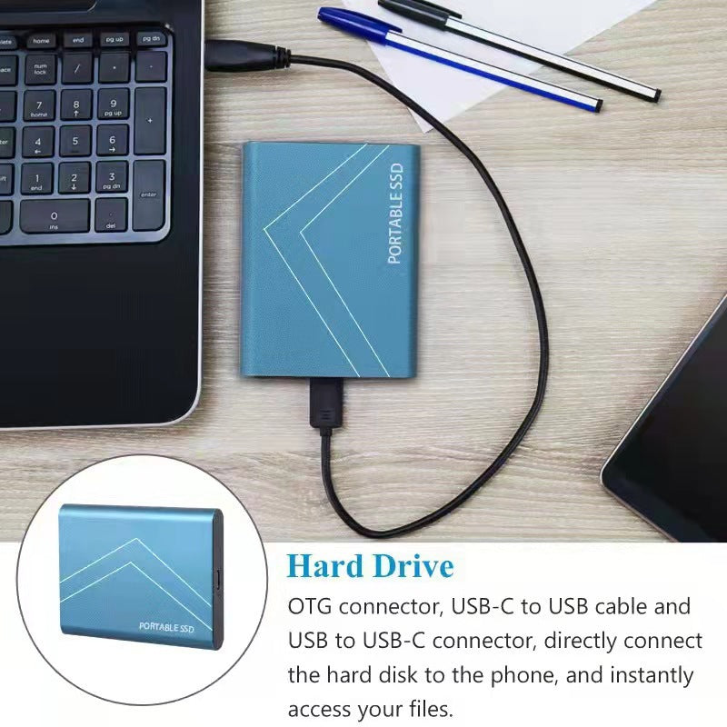 Ultra-Fast Portable External SSD - 1TB to 16TB Storage