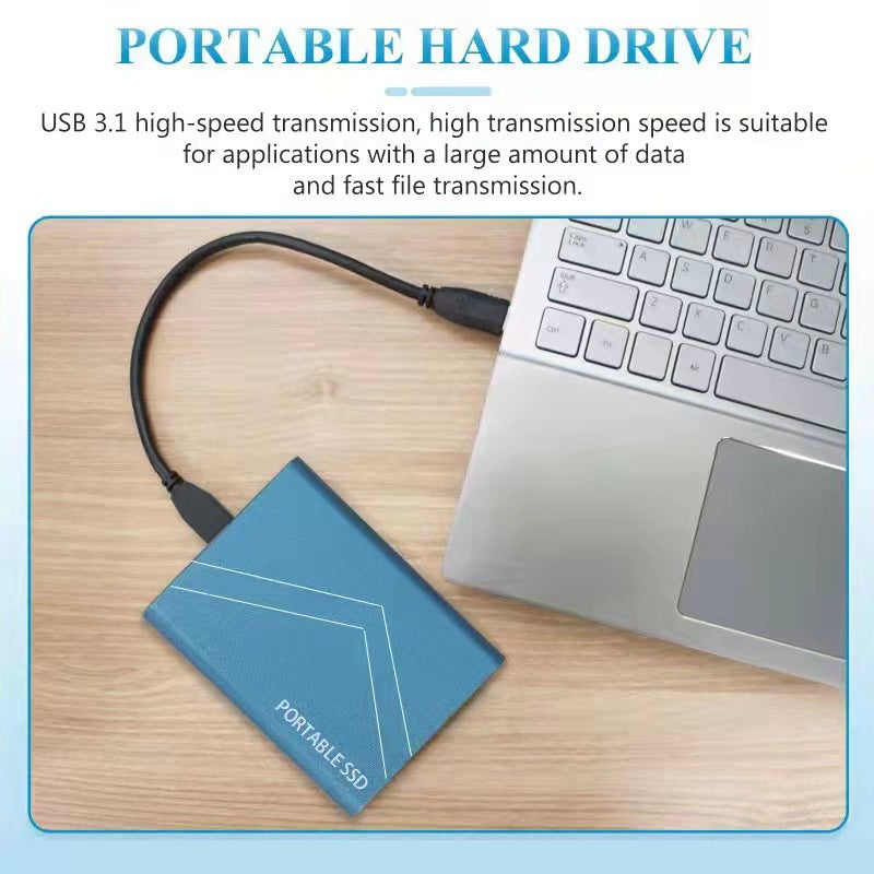 Ultra-Fast Portable External SSD - 1TB to 16TB Storage