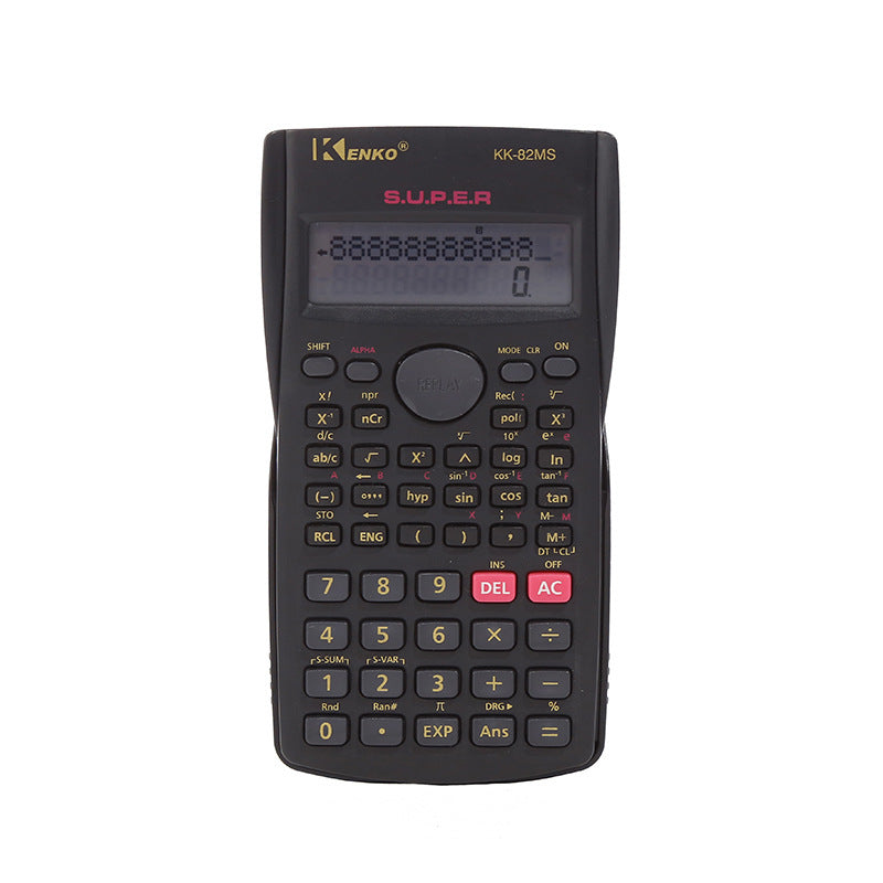 Classic Black Student Calculator Flip