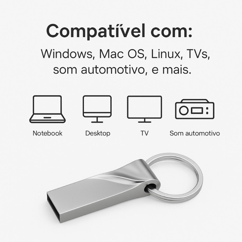 32GB Original Kapbom -Metal Flash Drive For PC, Notebook And Smart TV