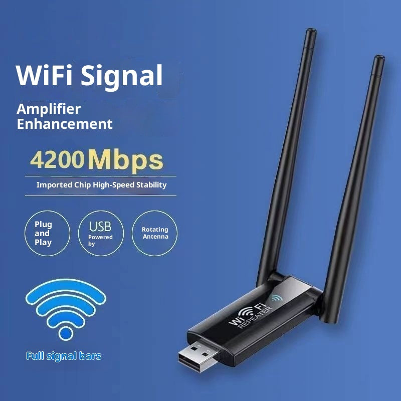 Next-Gen WiFi Range Extender - 360° Signal Booster