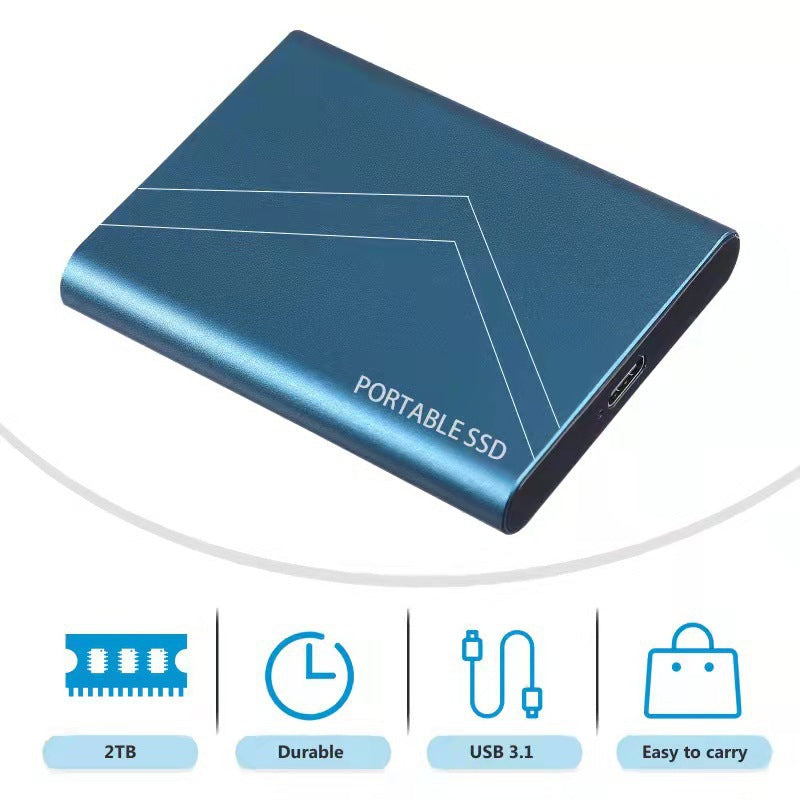 Ultra-Fast Portable External SSD - 1TB to 16TB Storage