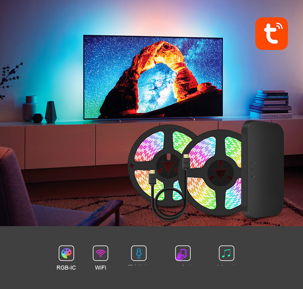 Smart Sync LED TV Backlight - Voice & App Control HDMI Kit