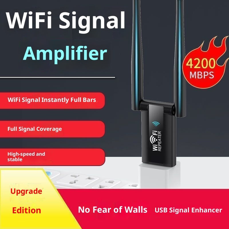 Next-Gen WiFi Range Extender - 360° Signal Booster
